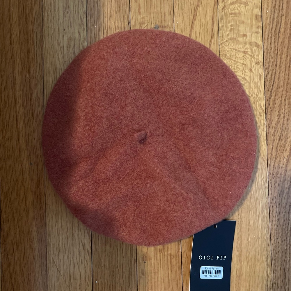 Gigi Pip Terracotta Beret